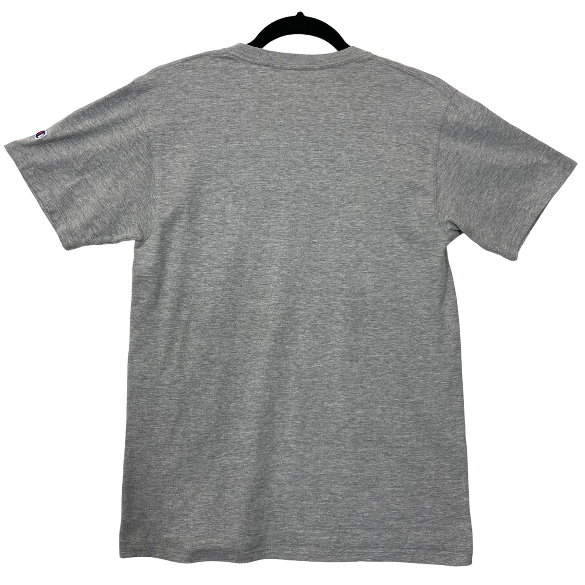 Champion Grey Chest Script Cotton Tee Shirt Size S