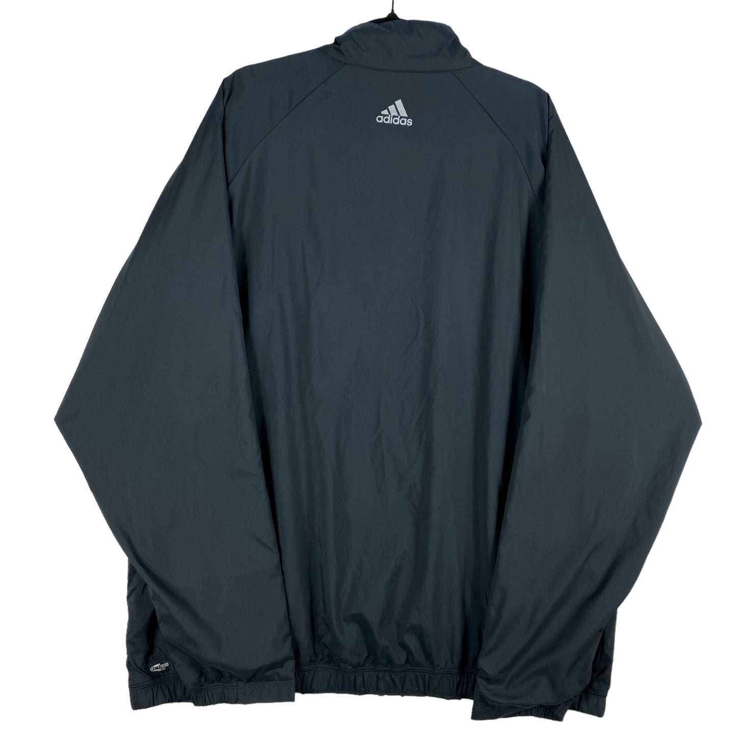 Vintage Adidas 2000's Black Green Bay Packers Light Zip Jacket Size XL
