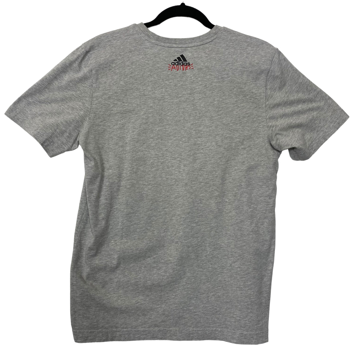 Adidas Light Grey Cotton Tee Shirt Size L