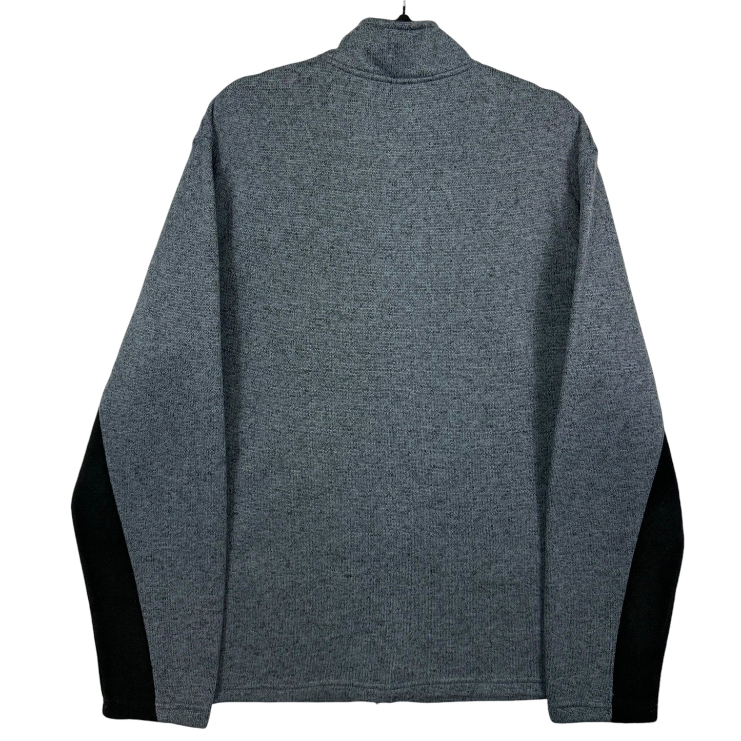 NHL Anaheim Ducks Grey & Black Fleece Zip Jumper Size L