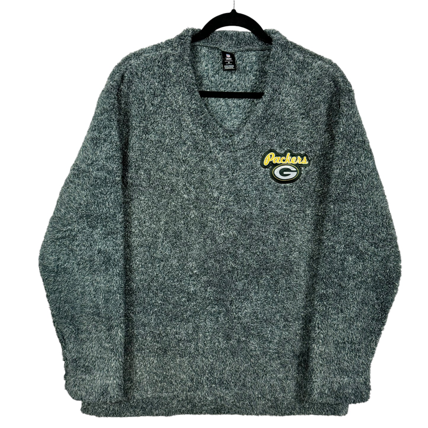 NFL Team Apparel Womens Green Bay Packers Fleece Sleep Jumper Size M