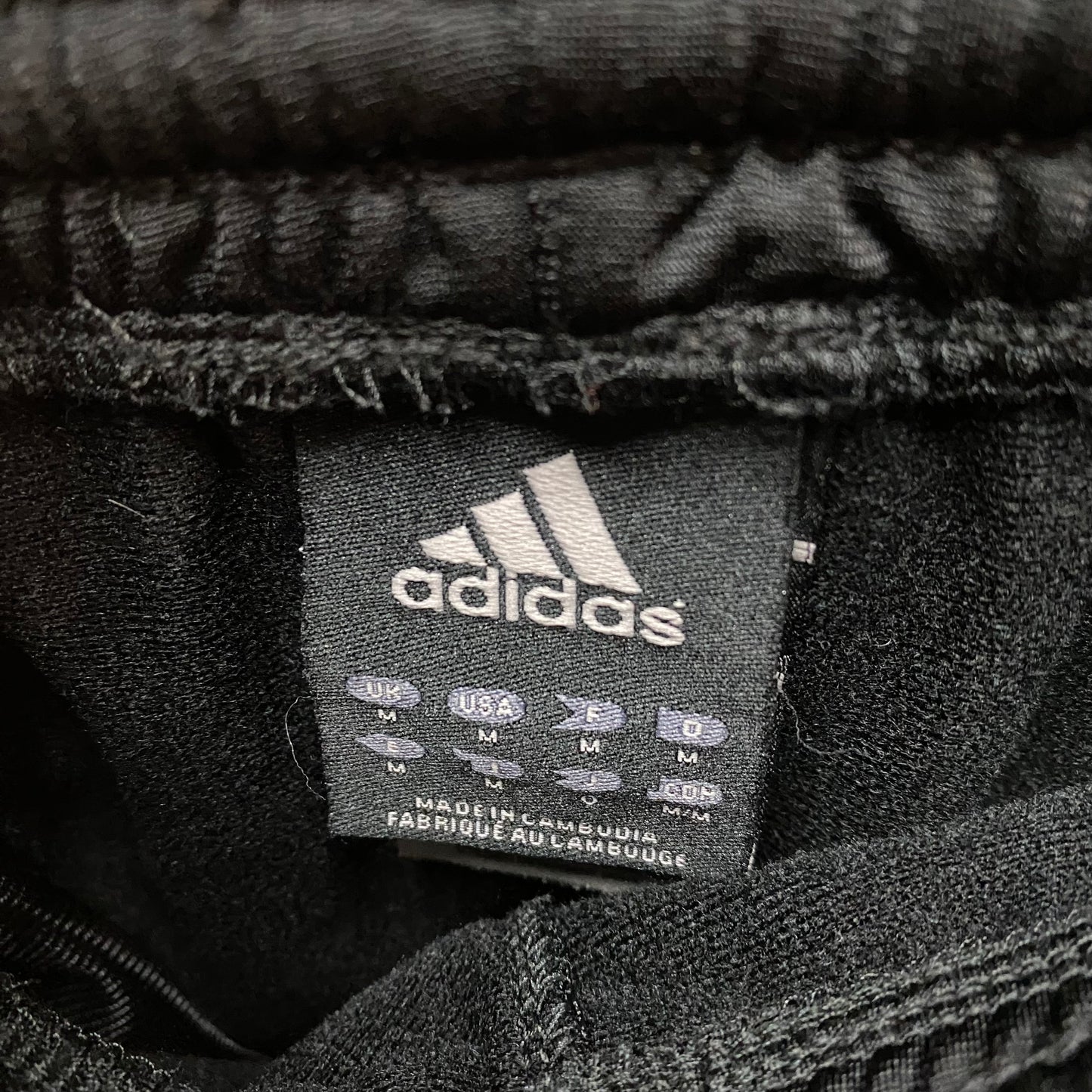 Vintage Adidas Basketball 2000's Black Track Pant Bottoms Size M