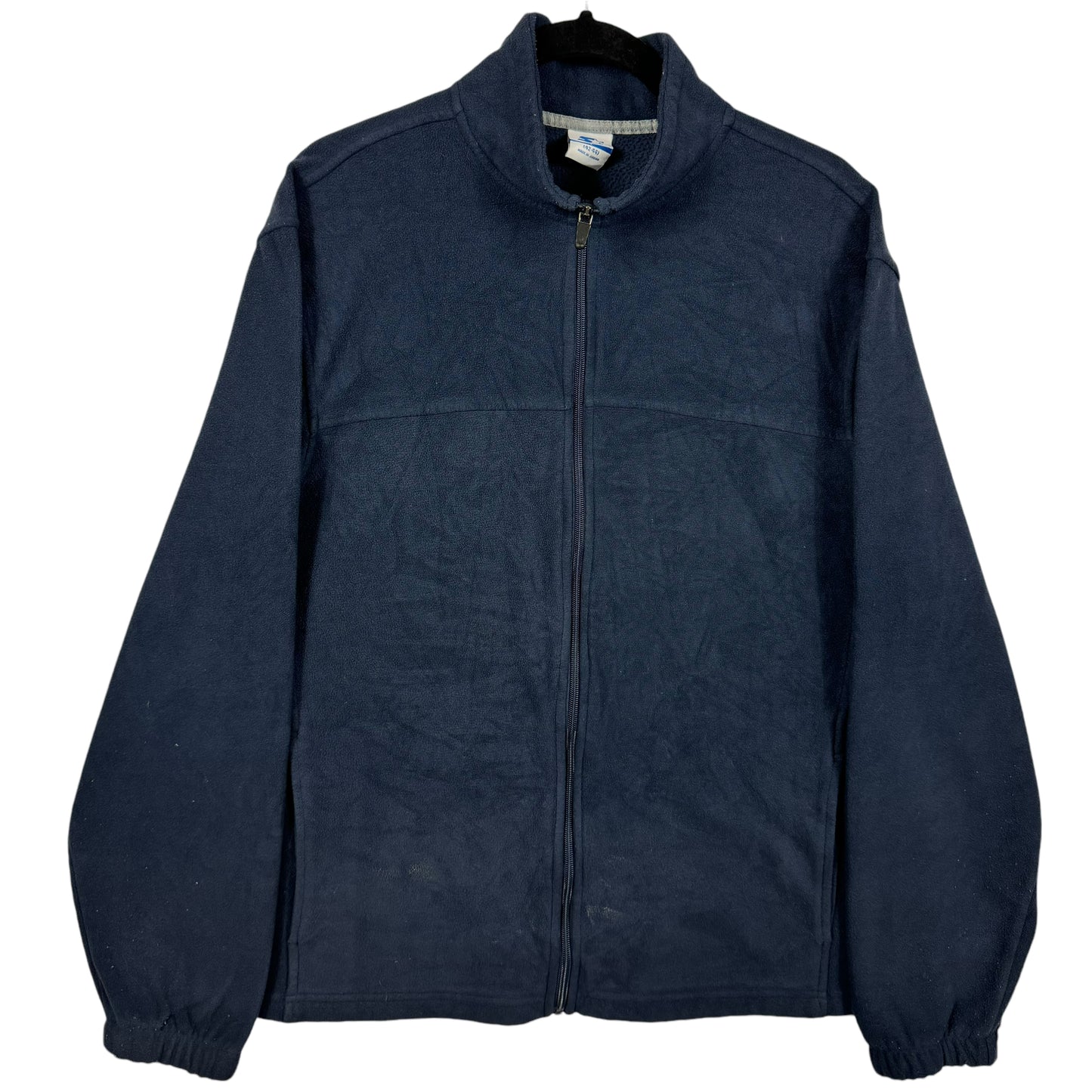 Starter Dark Blue Fleece Zip Jacket Size L