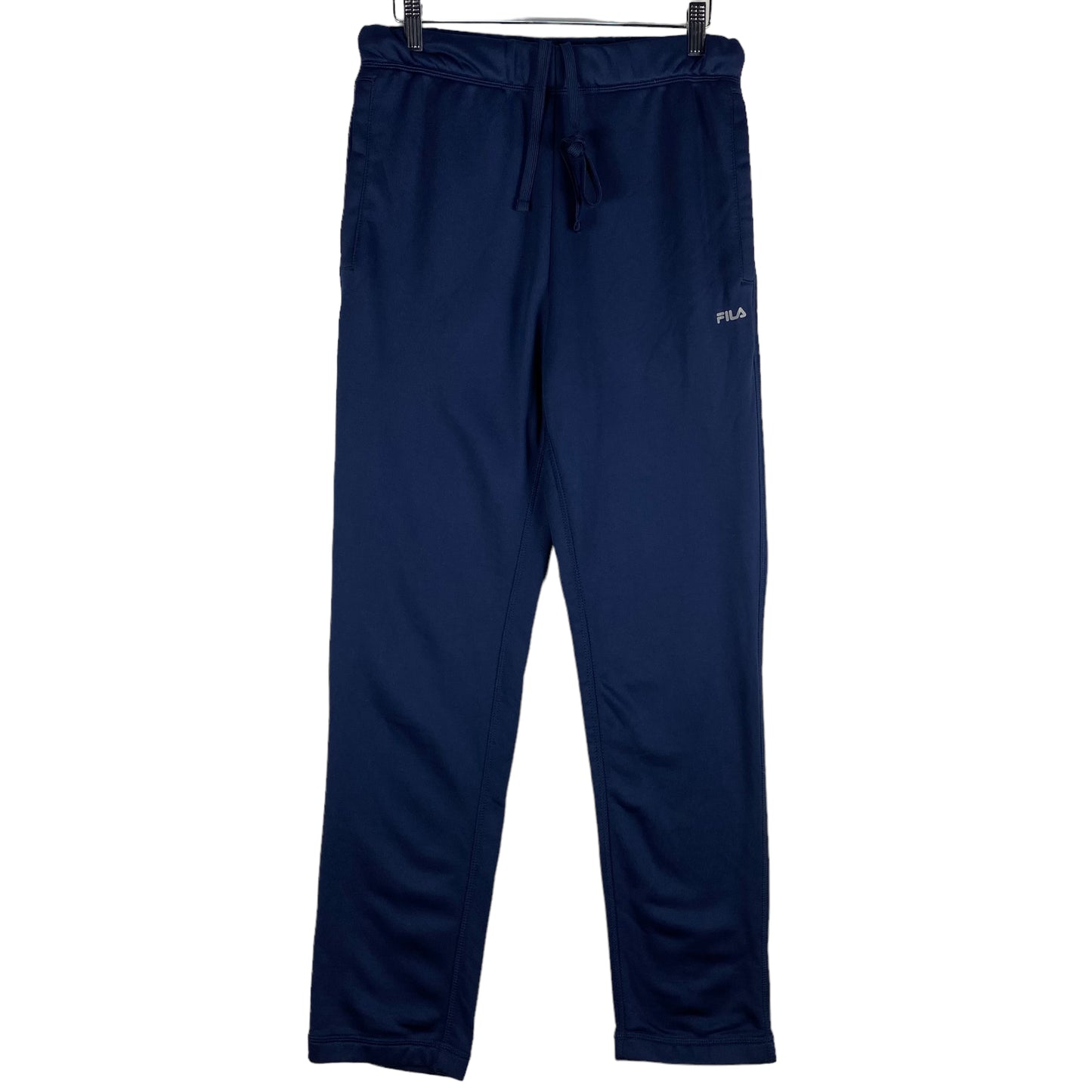 FILA Dark Blue Polyester Track Pant Bottoms Size S