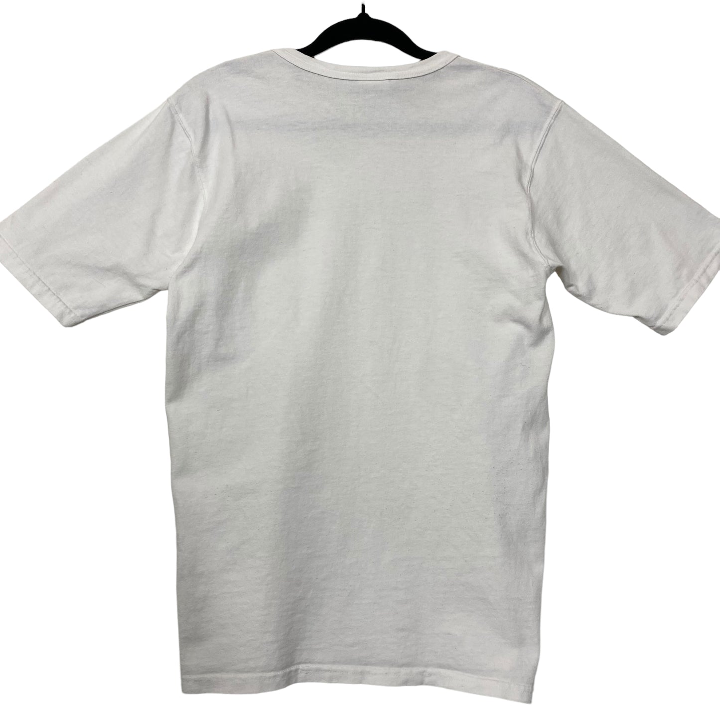 Vintage Champion 2000's White Chest Script Cotton Tee Shirt Size S