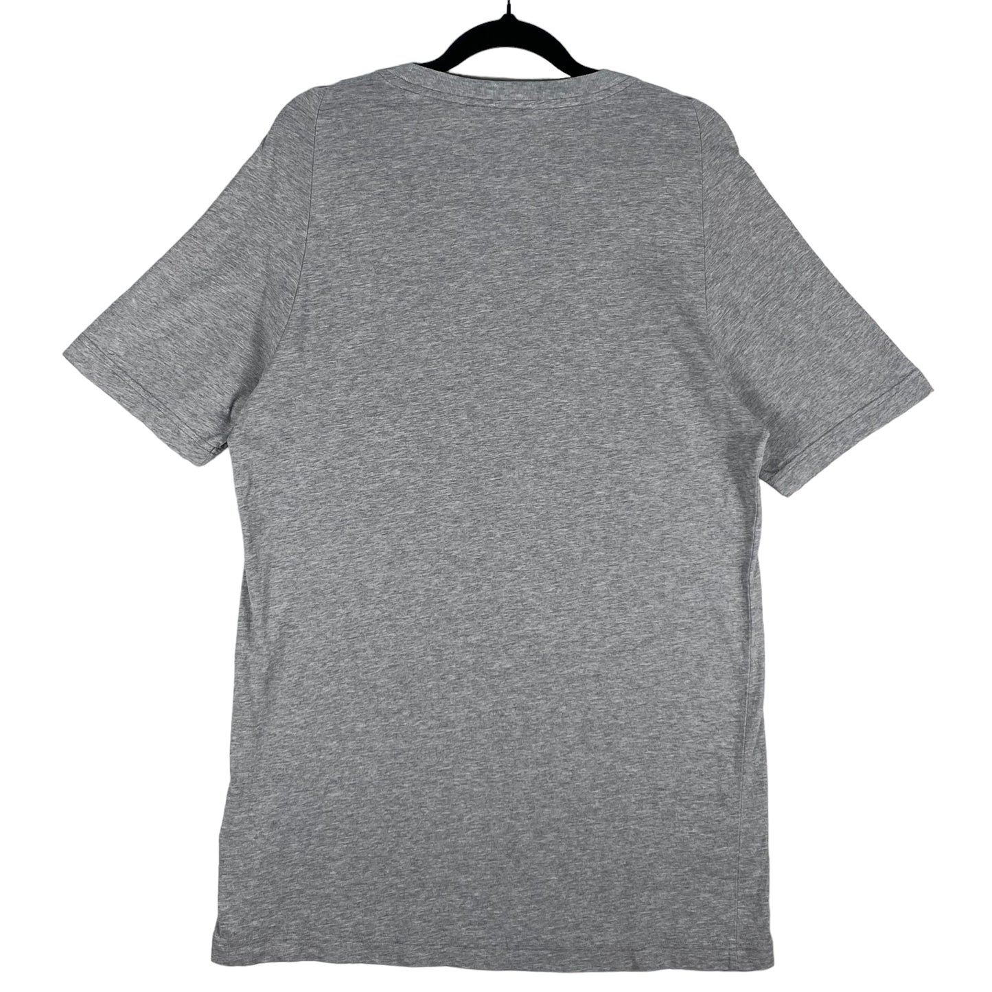 Adidas Athletics Womens Grey Monogram Cotton Tee Shirt Size XL