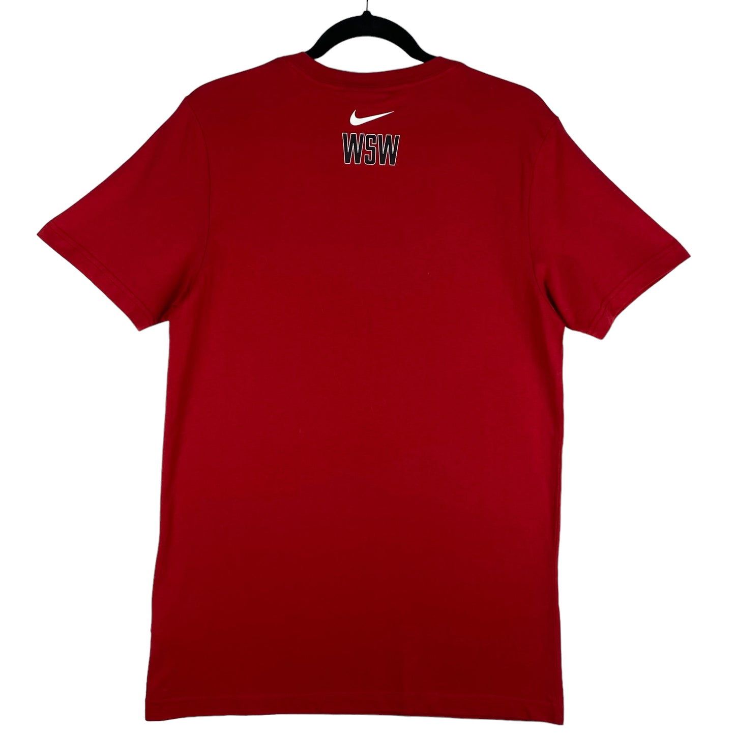 Nike Red Western Sydney Wanderers Slim Cotton Tee Shirt Size XL