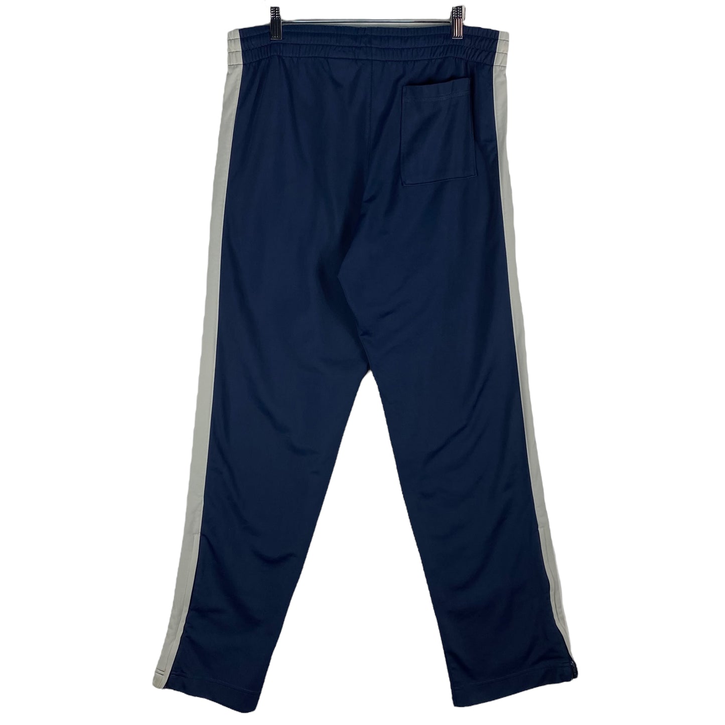 Vintage Nike 2000's Dark Blue Polyester Track Pant Bottoms Size S
