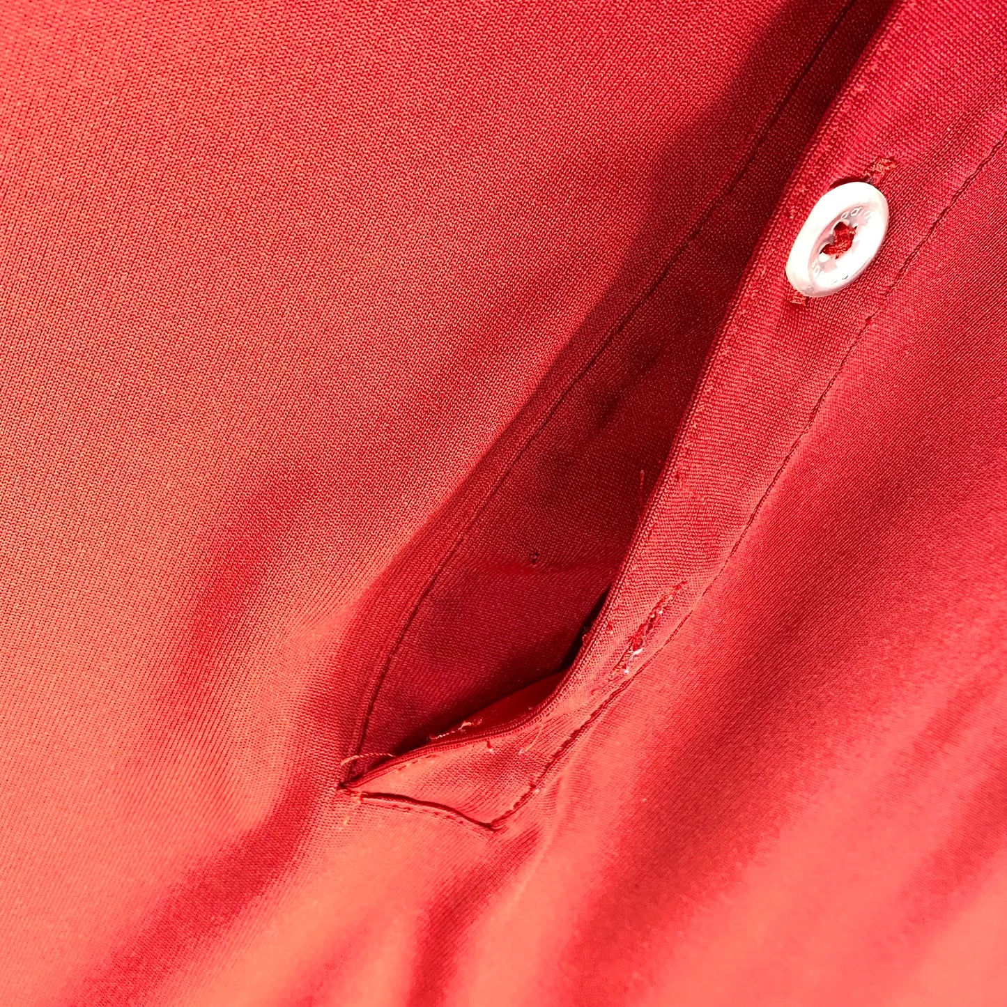 Adidas Red Active Sport Polo Shirt Size M