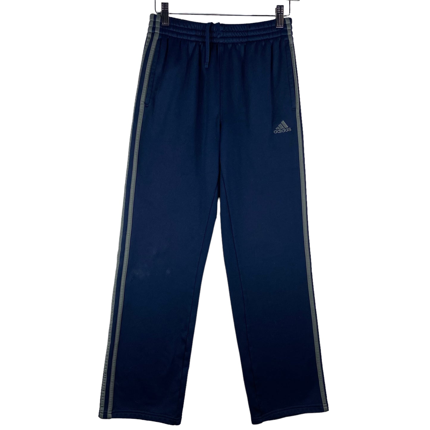 Adidas Dark Blue Polyester Track Pant Bottoms Size XS
