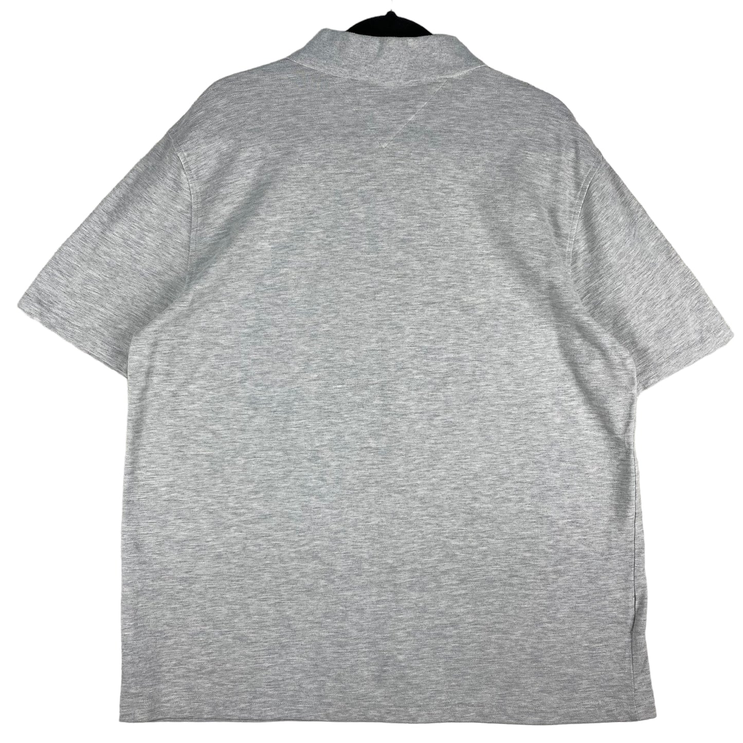 Tommy Hilfiger Light Grey Cotton Polo Shirt Size XL