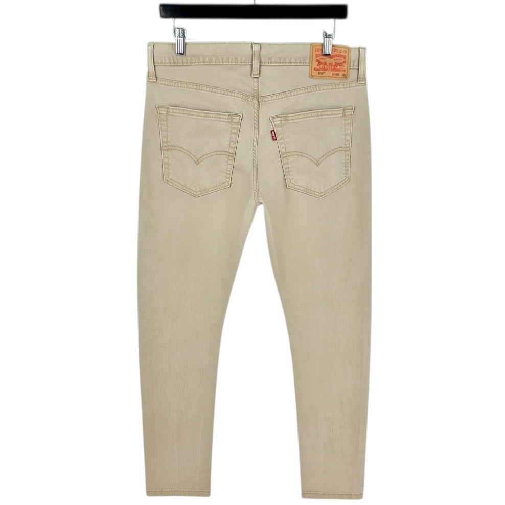 Levis 512 Jeans Light Brown Slim Stretch Denim W34