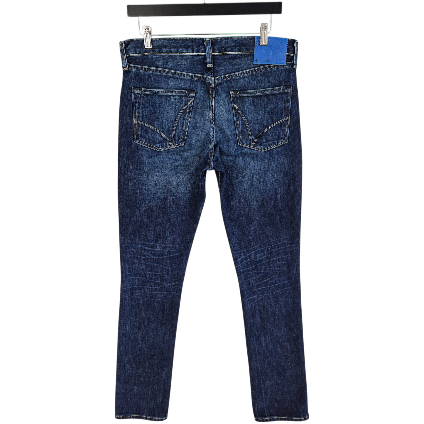 Adidas Jeans Dark Blue Skinny Denim W34