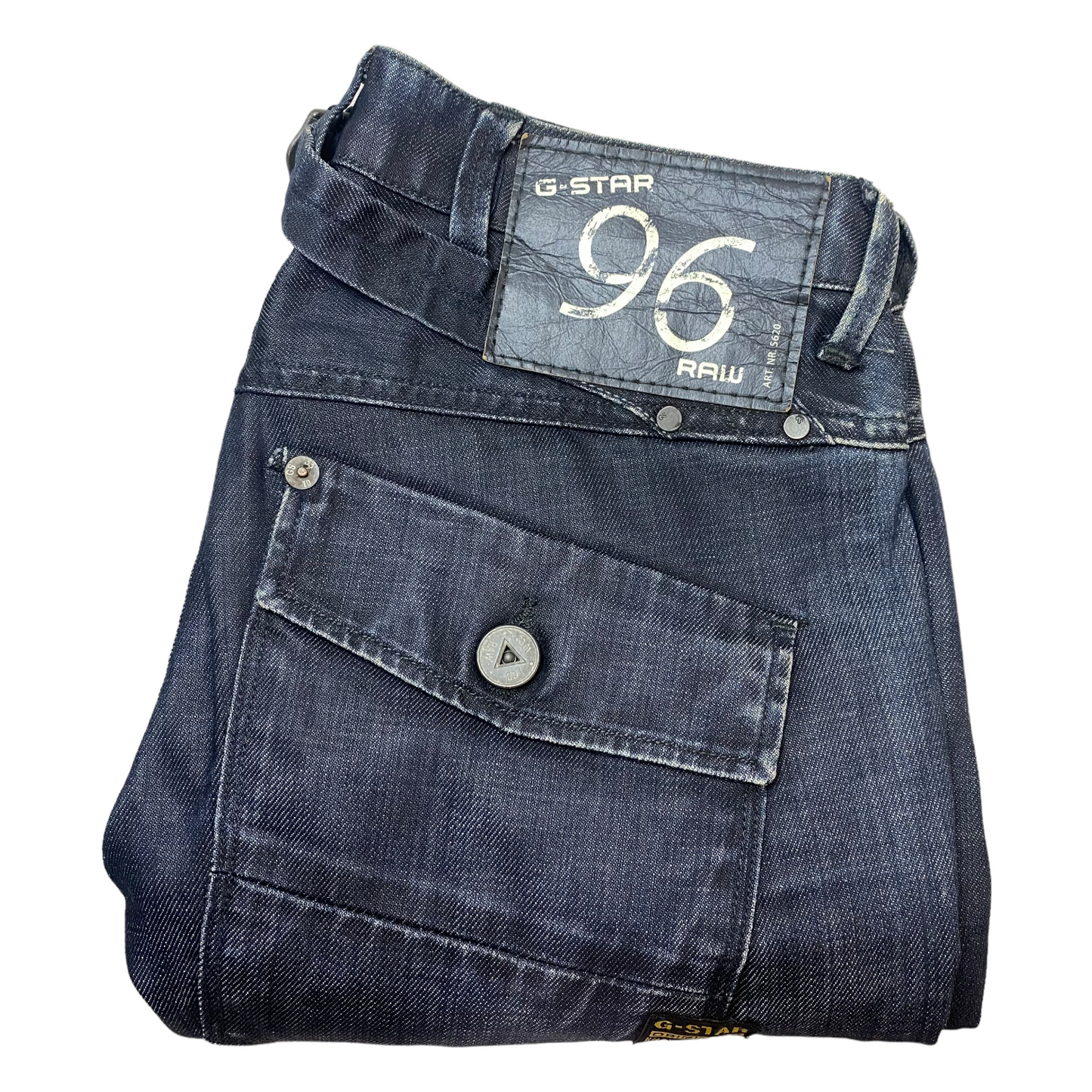 Vintage G-Star Jeans Dark Grey Blue Slim Straight Denim Pant Bottoms W28 55exchange