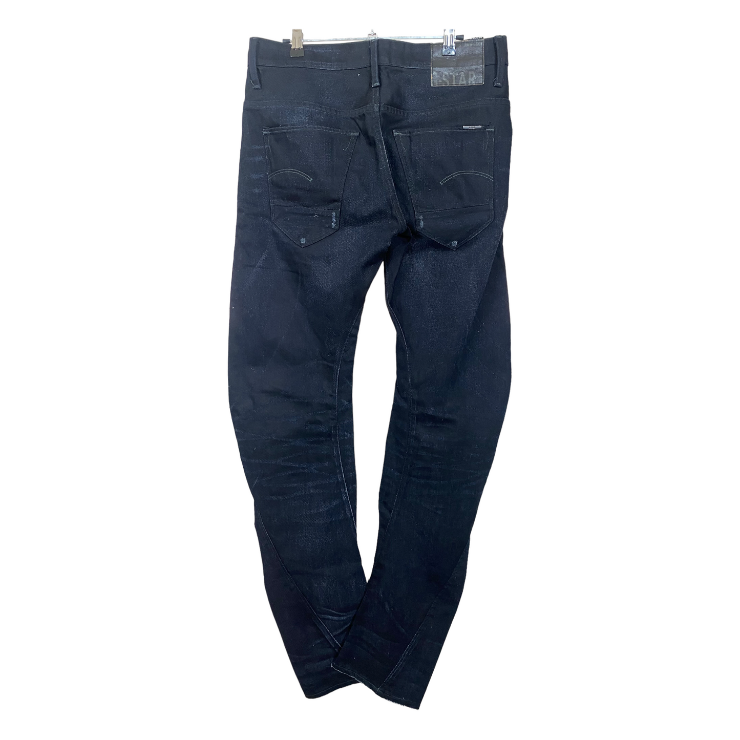 G-Star Jeans Black 3D Fit Slim Denim Pant Bottoms W33 55exchange