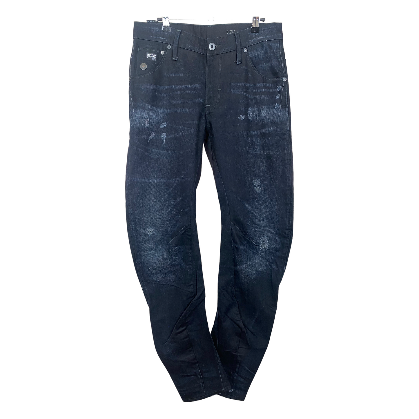 G-Star Jeans Black 3D Fit Slim Denim Pant Bottoms W33 55exchange