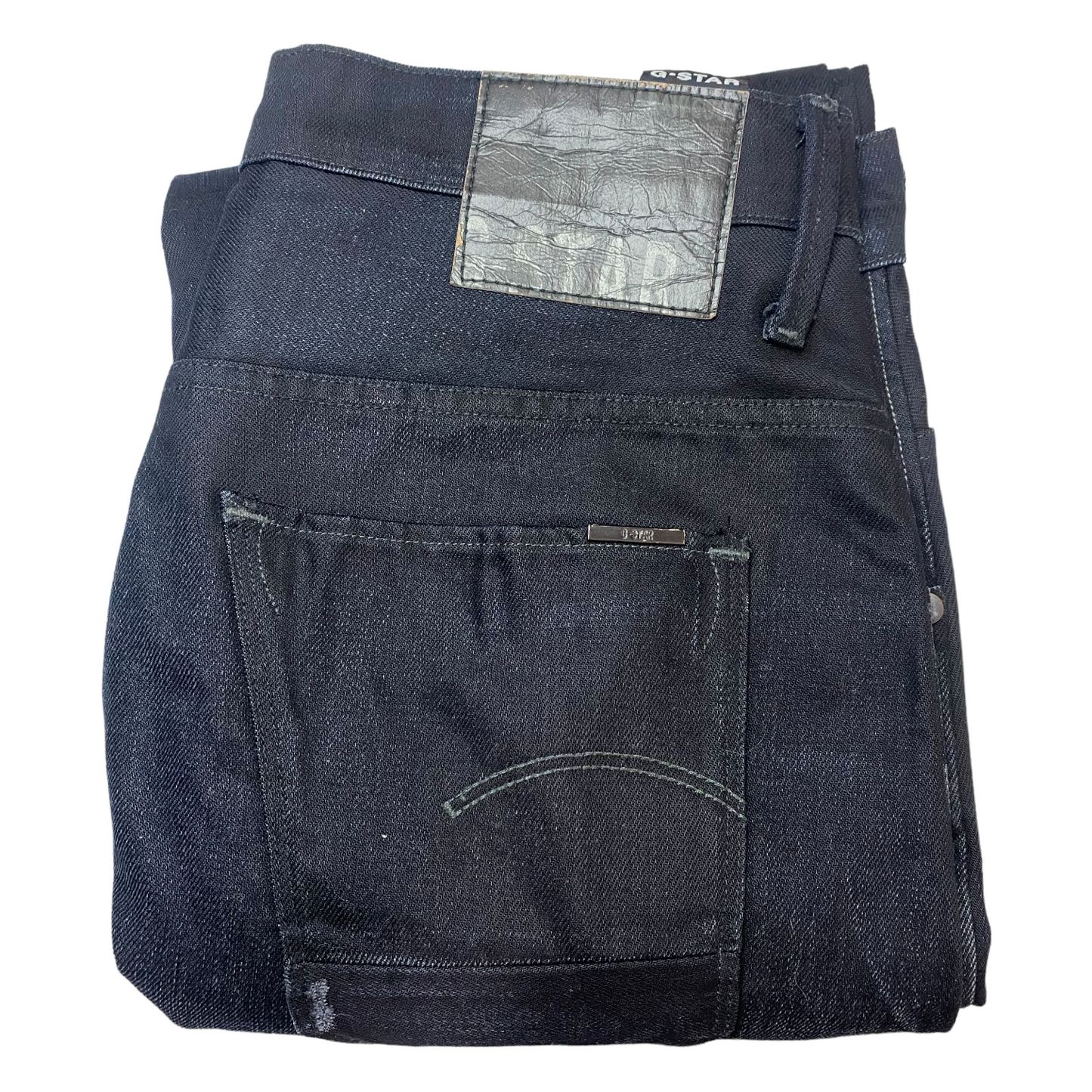 G-Star Jeans Black 3D Fit Slim Denim Pant Bottoms W33 55exchange
