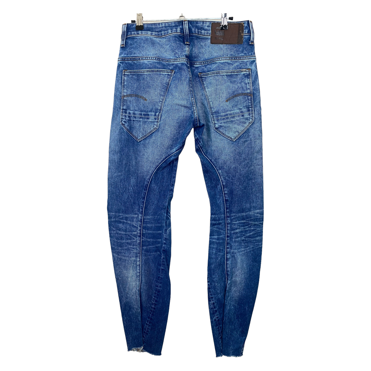G-Star Jeans Blue Washed Slim Tapered Denim Pant Bottoms W31 55exchange