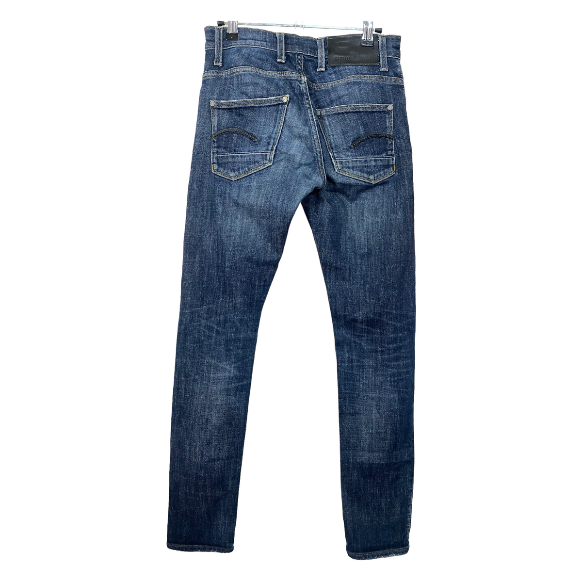 G-Star Jeans Grey Blue Washed Slim Tapered Denim Pant Bottoms W28 55exchange