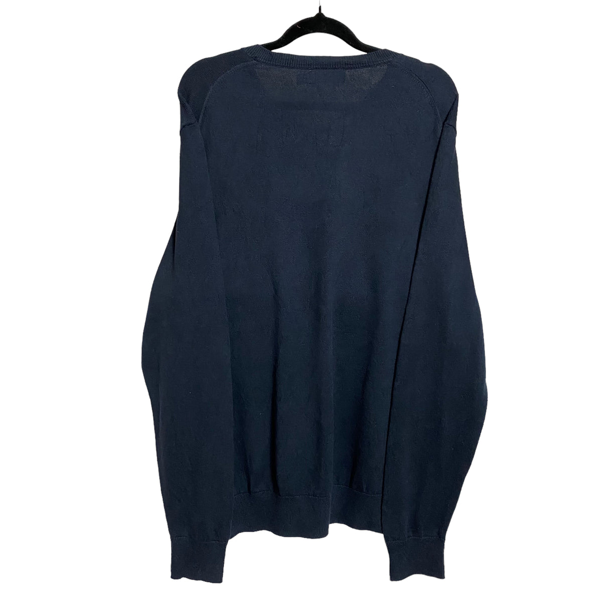 Nautica Dark Blue Lightweight Pullover Knit Sweater Size M