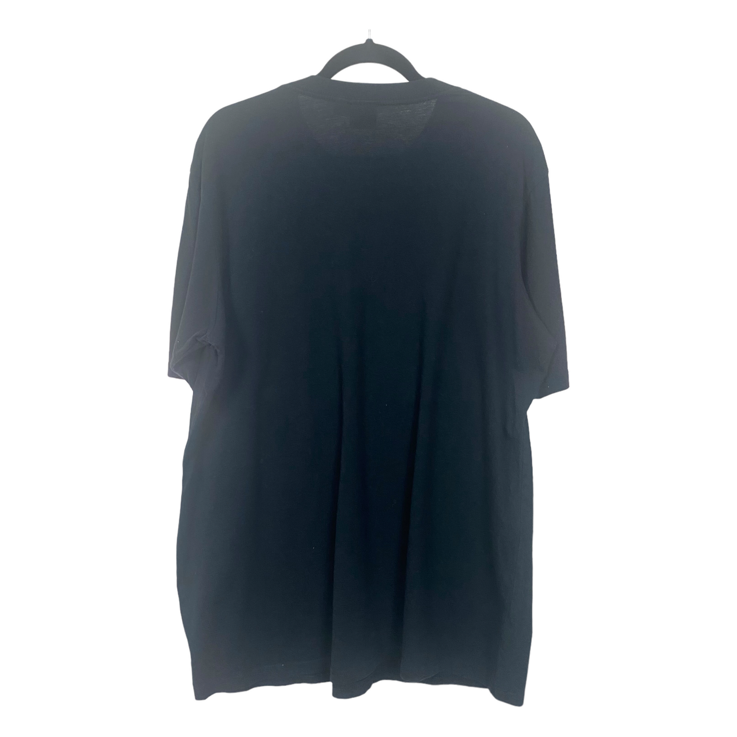 Bon Jovi Black Red Blue Yellow Logo Graphic Short Sleeve Tee Shirt Top XL C120 L78