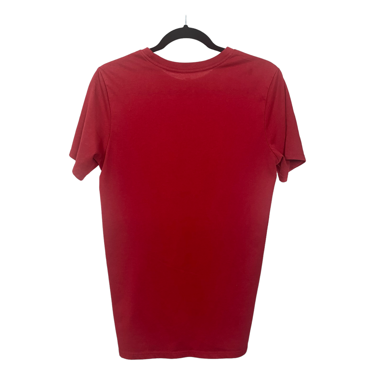 Nike Red 3D Print Logo Short Sleeve Tee Shirt Top S C90 L69