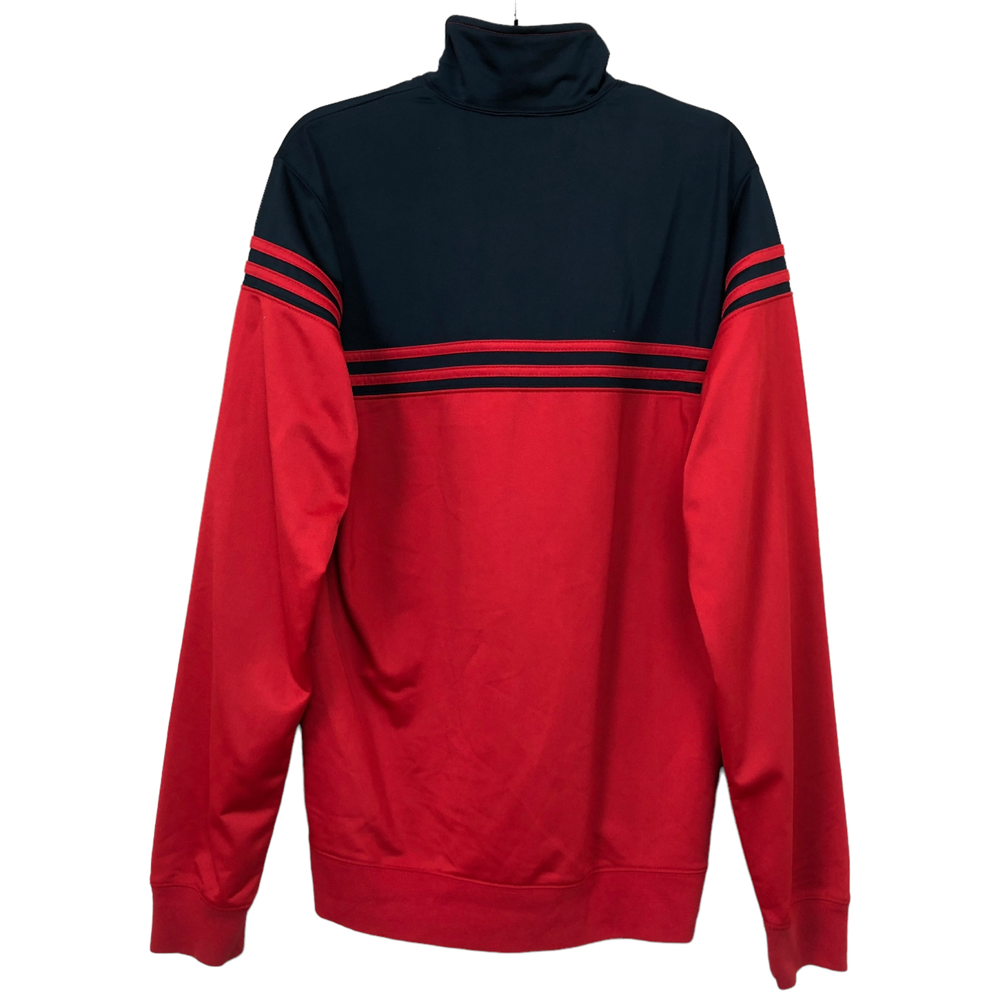 Vintage Fila Red & Dark Blue Slim Fit Track Top Jacket Size L C96 L74 55exchange
