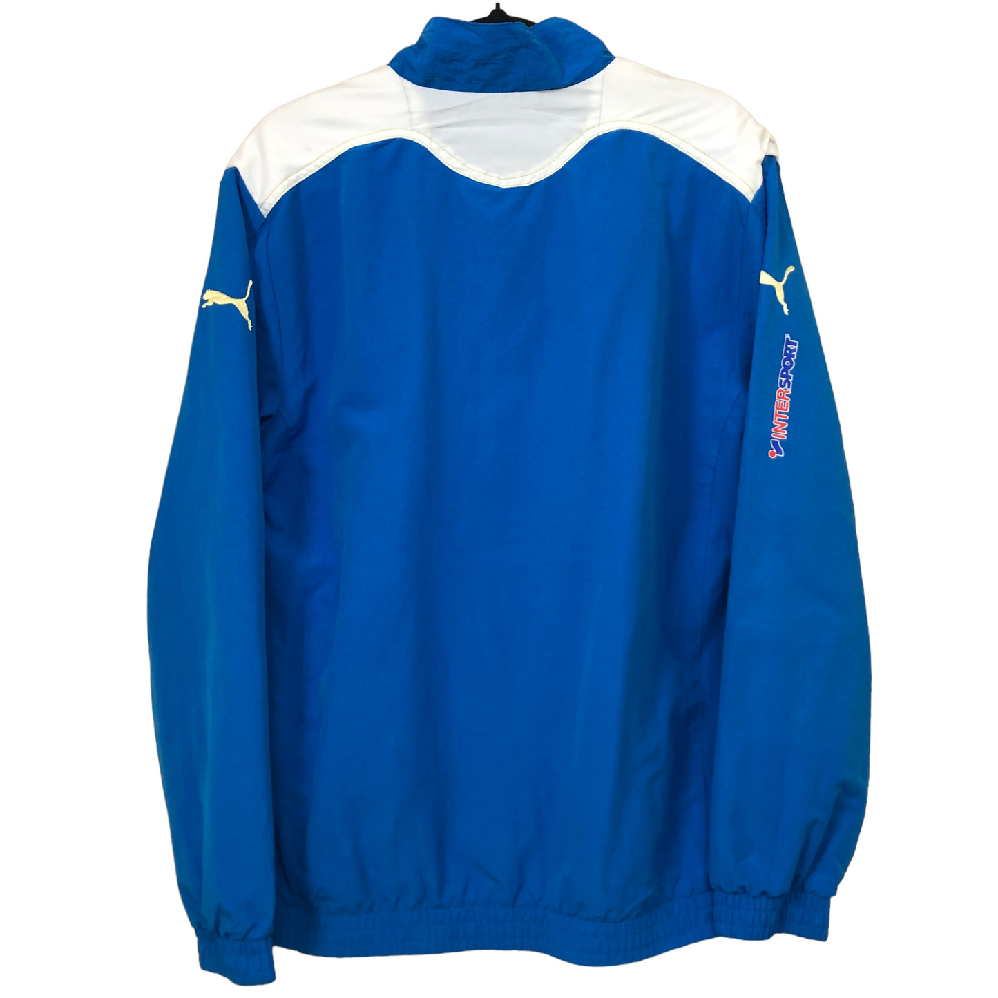 Puma Blue Soccer Track Top Jacket Size S C106 L69 55exchange
