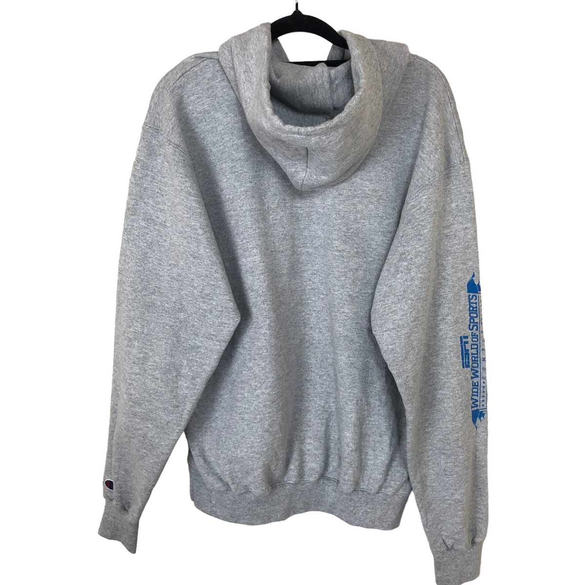 Champion Grey Fleece Pullover College Hoodie Size M C106 L66 55exchange