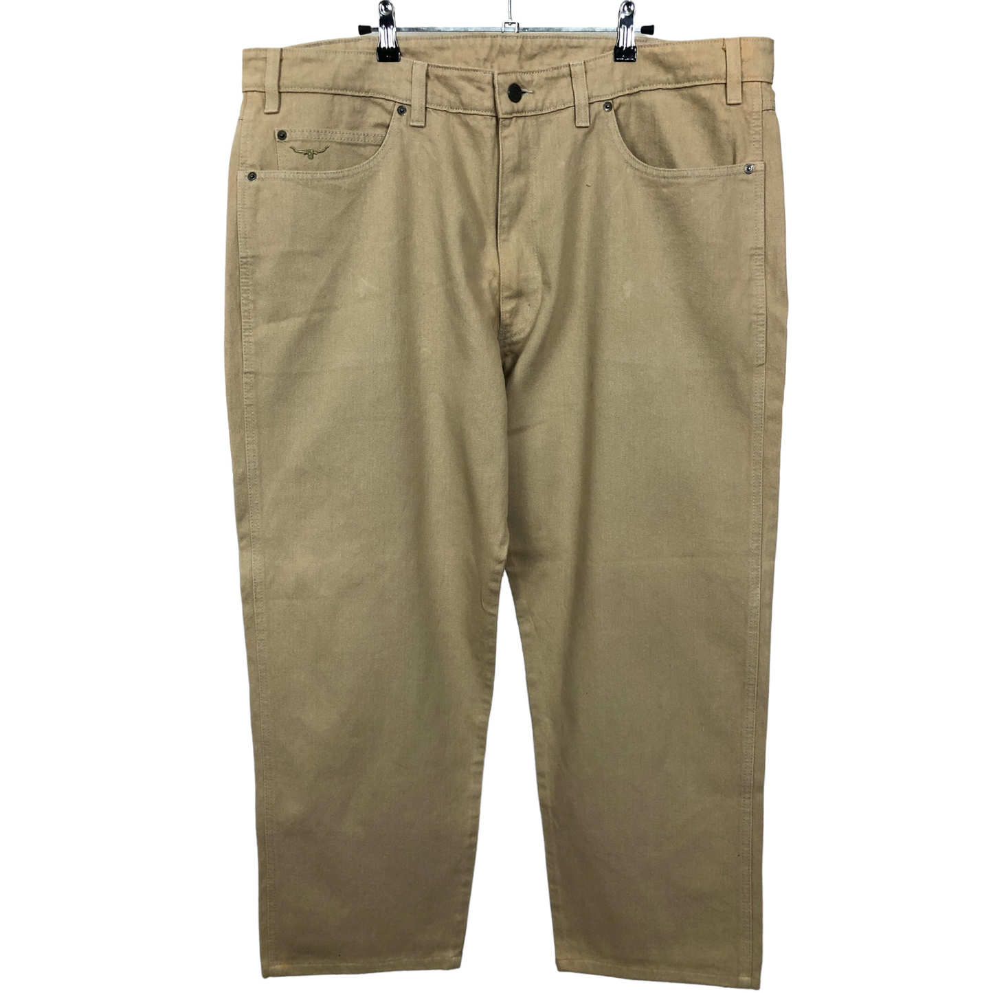 R.M. Williams Jeans Beige Brown Regular Tapered Denim Pant Bottoms W43 55exchange
