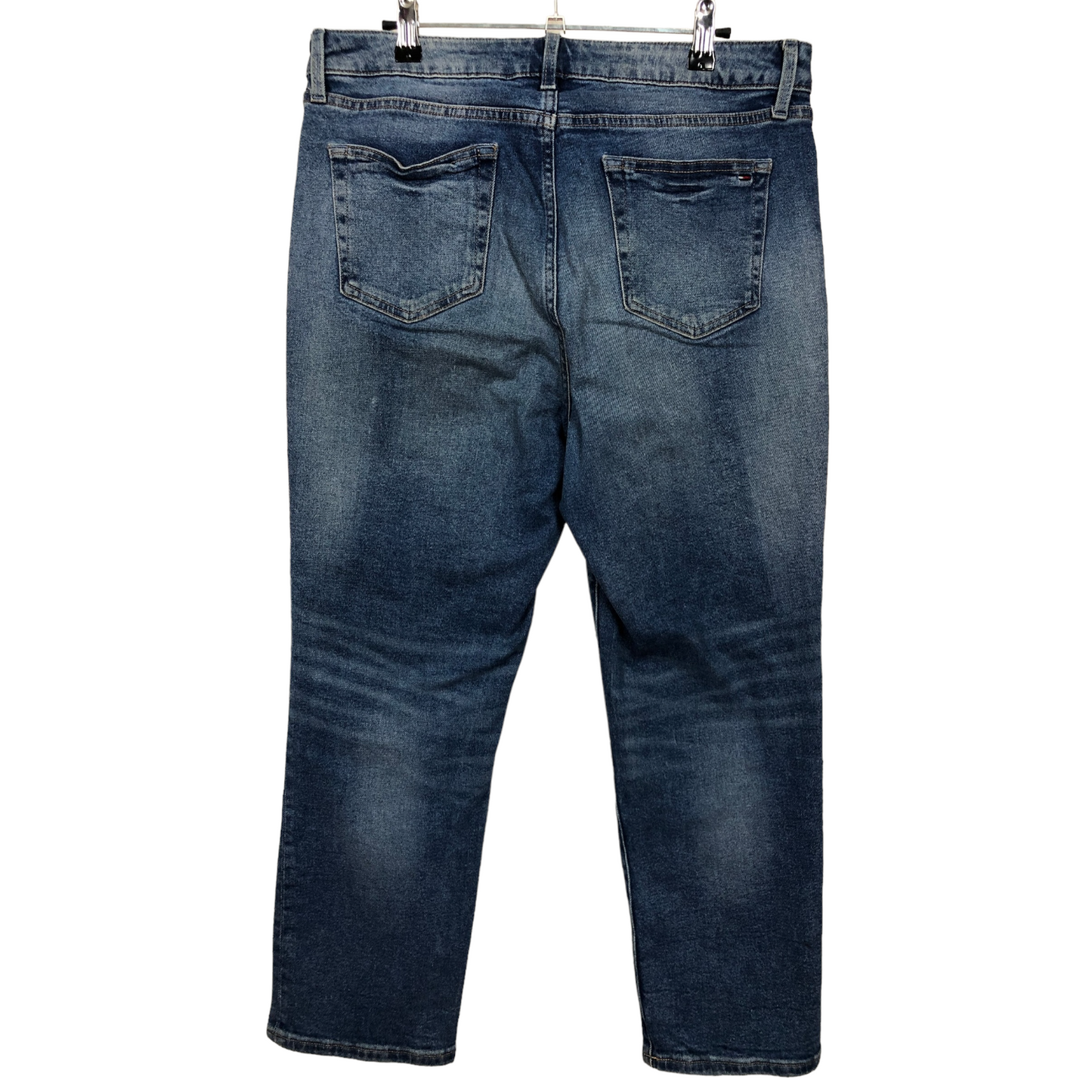 Tommy Hilfiger Jeans Blue Short Straight Denim Pant Bottoms W32 55exchange
