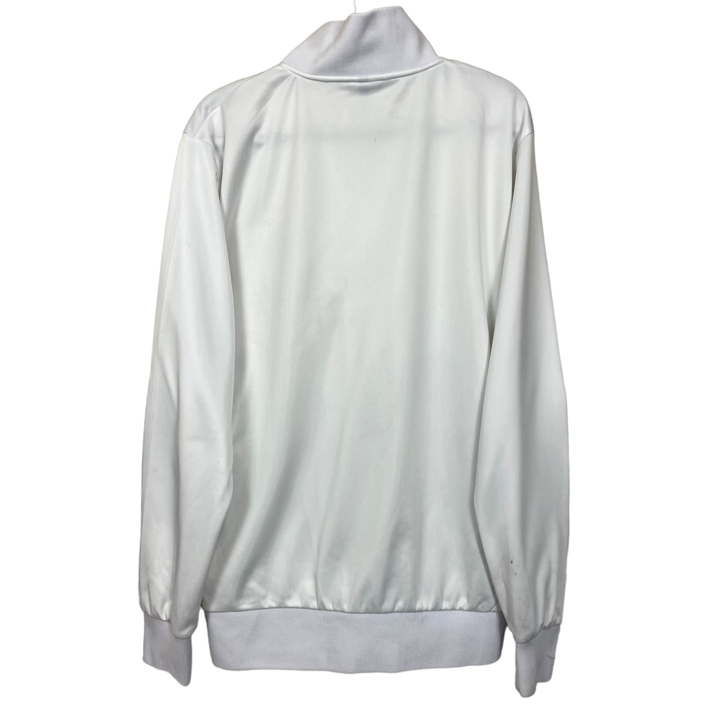 Ellesse White Track Top Jacket Size M