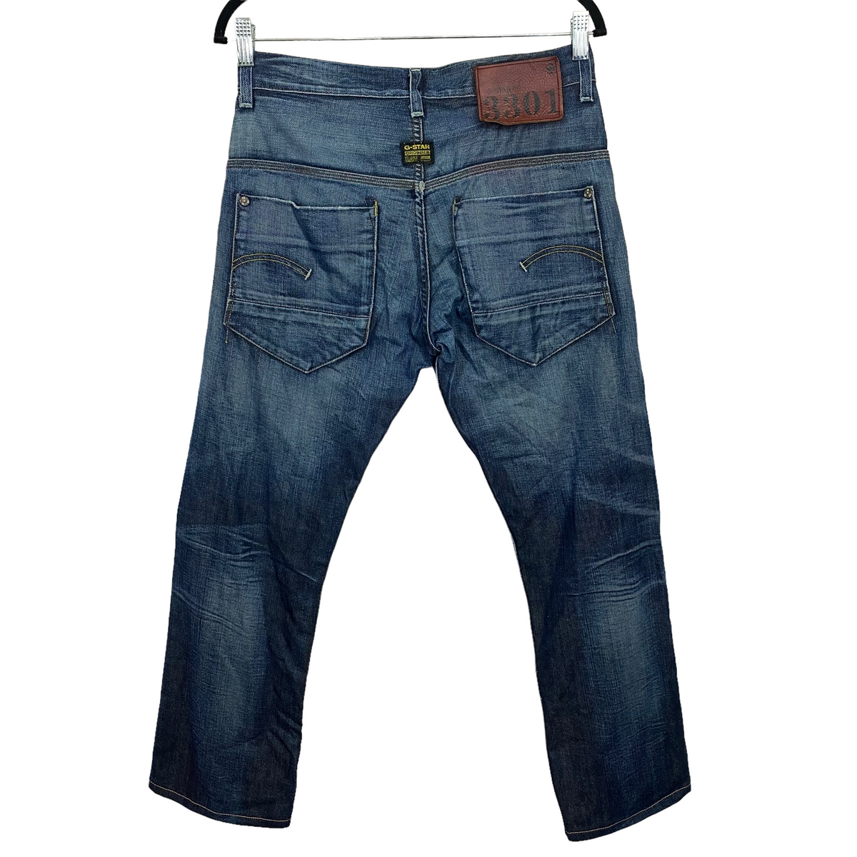 G Star Raw Jeans Blue Regular Straight Denim W30