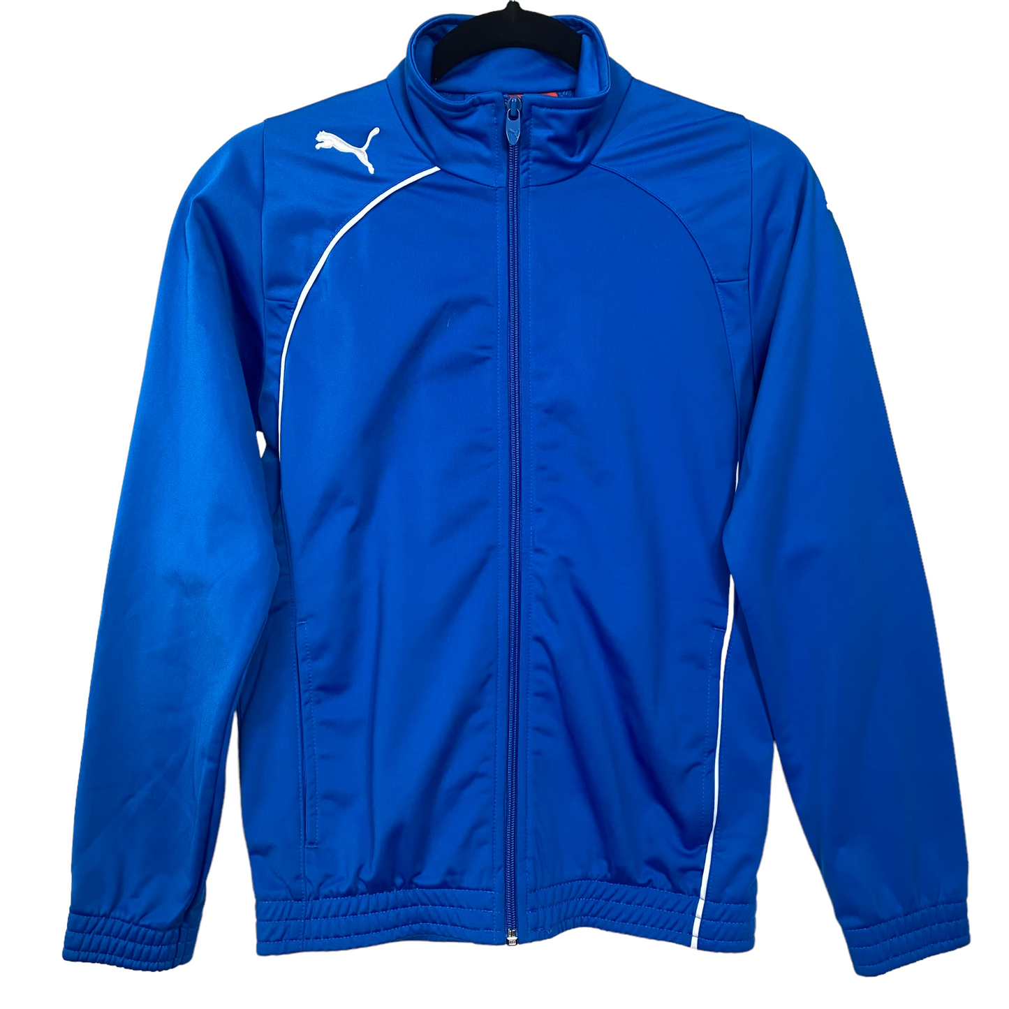 Puma Bright Blue Track Top Zip Jacket Size XXS