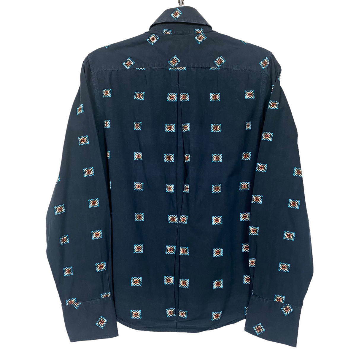 Ben Sherman Dark Blue Long Sleeve Button Shirt Size S
