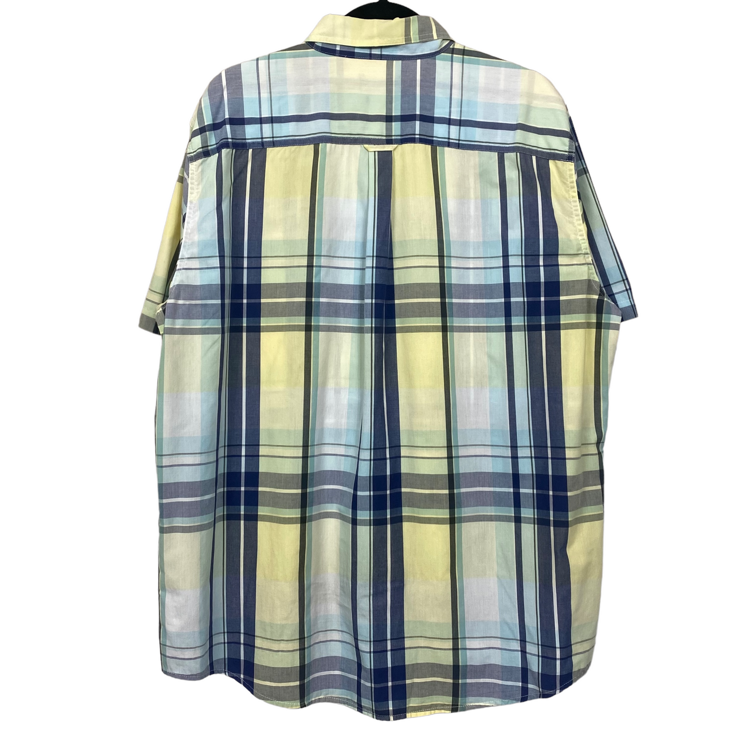 Polo Ralph Lauren Chaps Yellow Short Sleeve Button Shirt Size XL