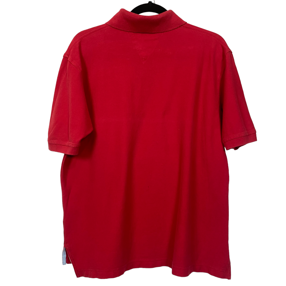 Tommy Hilfiger Red Slim Polo Shirt Top Size L