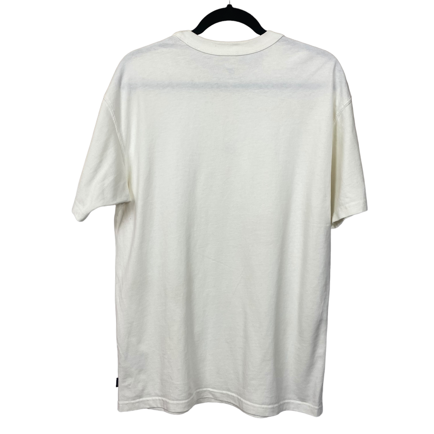 Nike White Thick Blend Oversized Cotton Tee Shirt Top Size S
