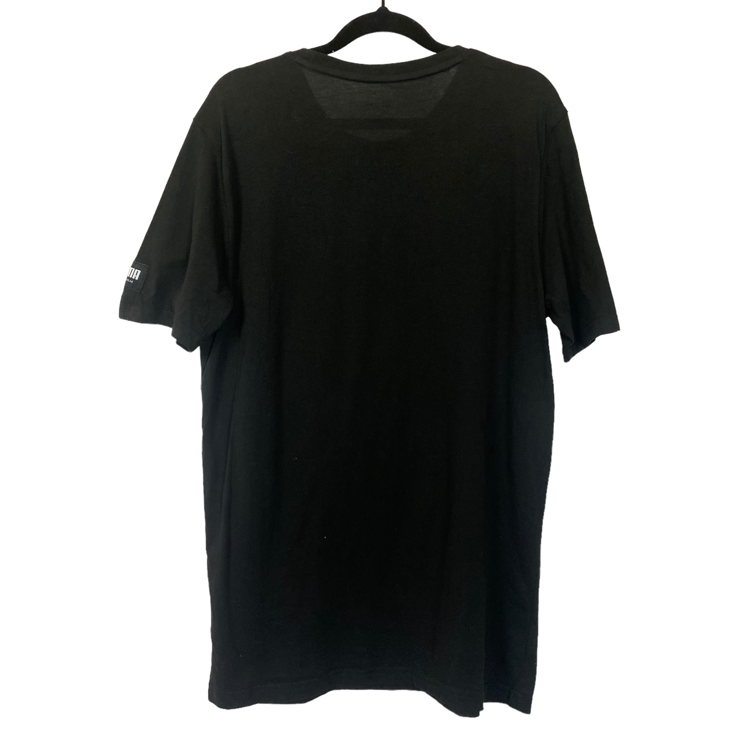 Puma Black Cotton Tee Shirt Top Size M