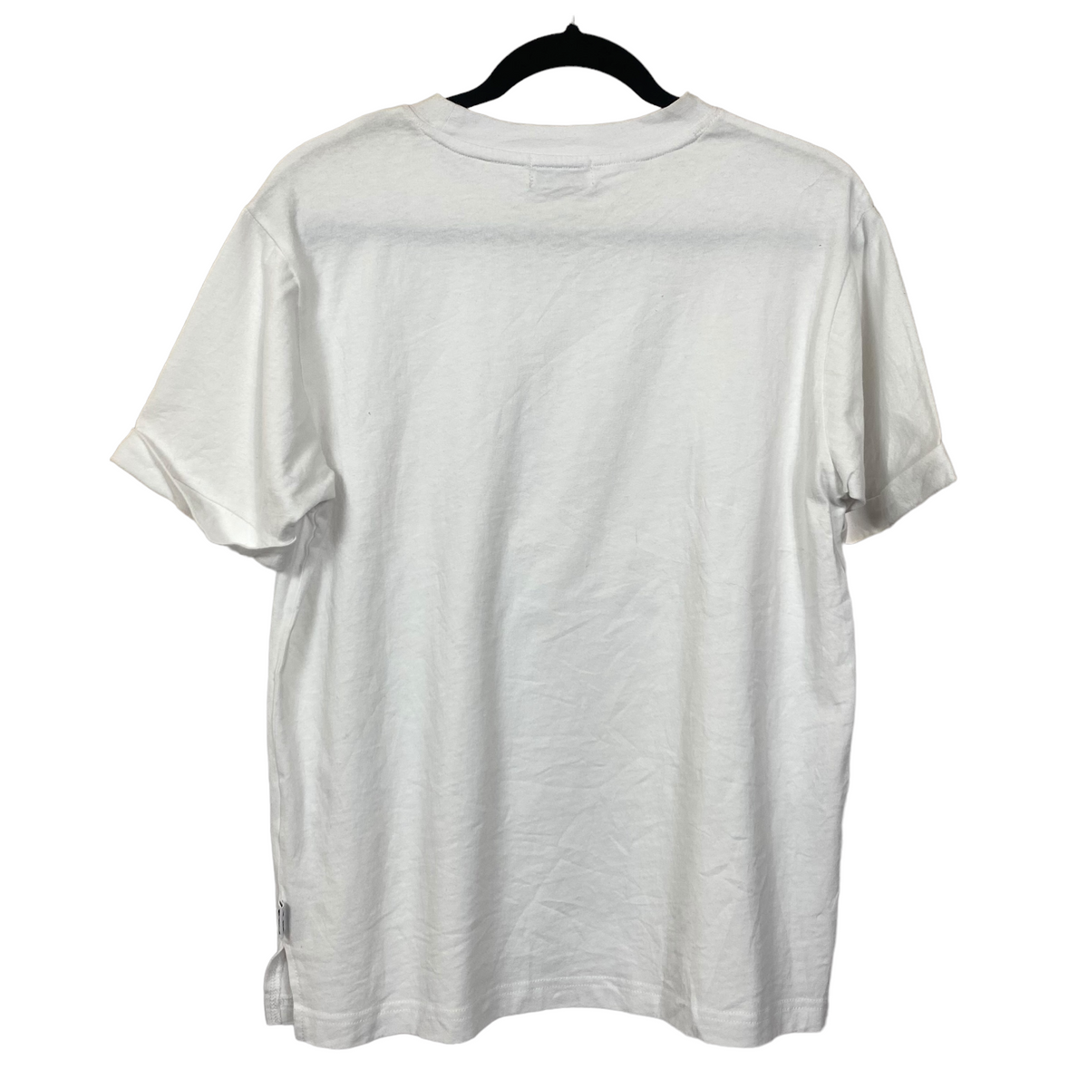 Fila White Cotton Tee Shirt Top Size M