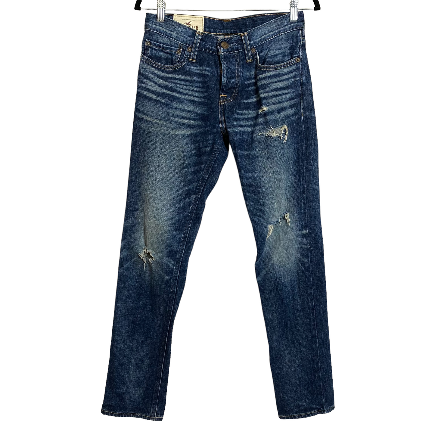 Hollister Jeans Washed Blue Skinny Denim Pant Bottoms W29