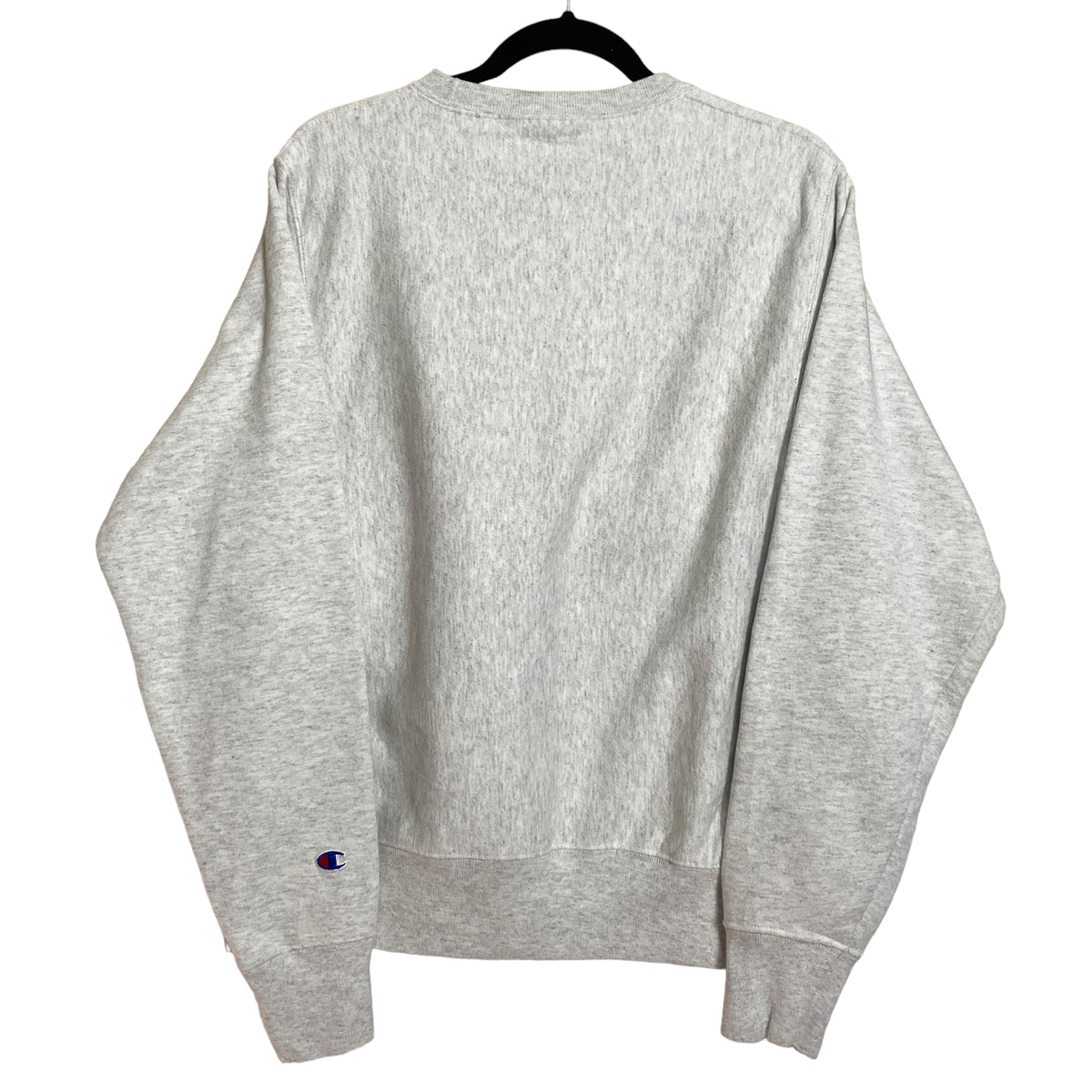 Champion Reverse Weave Light Grey Heavy Crewneck Sweater Size S