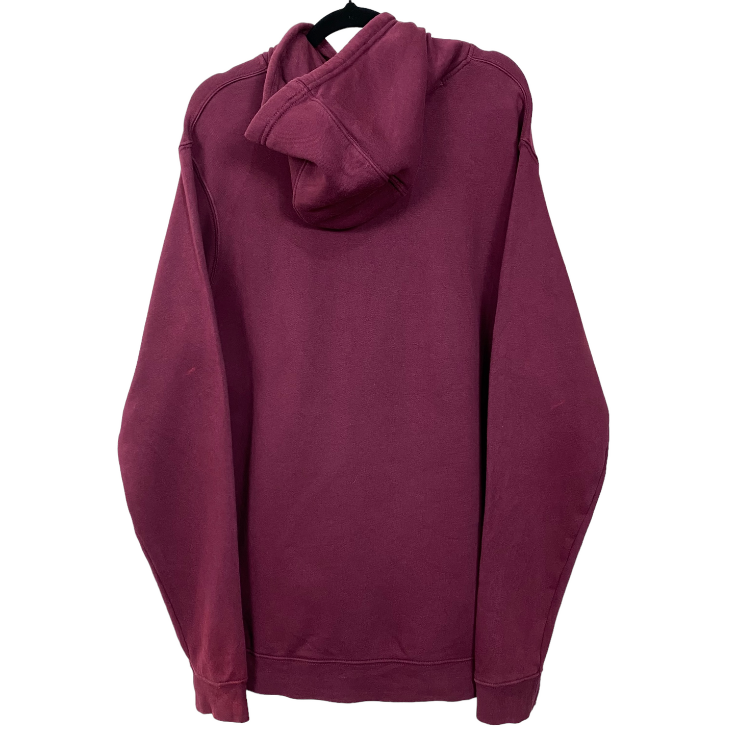 Nike Maroon Brown Pullover College Hoodie Size L