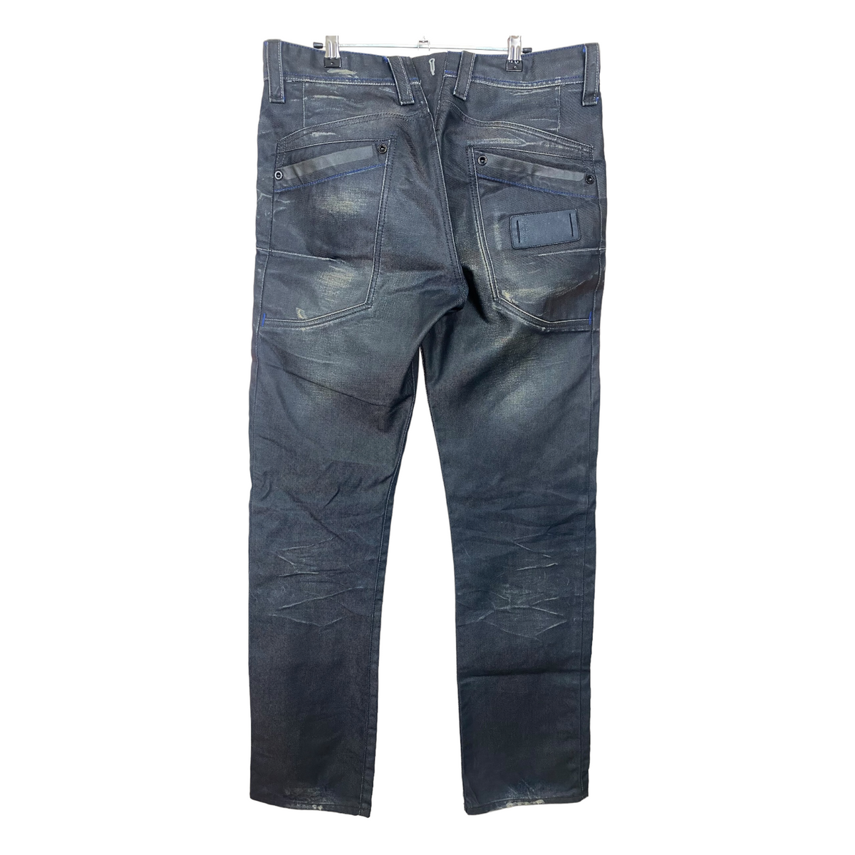 Vintage G-Star Jeans Dark Grey Slim Straight Denim Pant Bottoms W35 55exchange