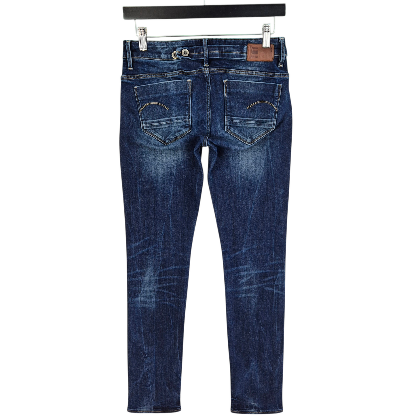 G Star Raw Jeans Womens Dark Blue Slim Stretch Denim W27