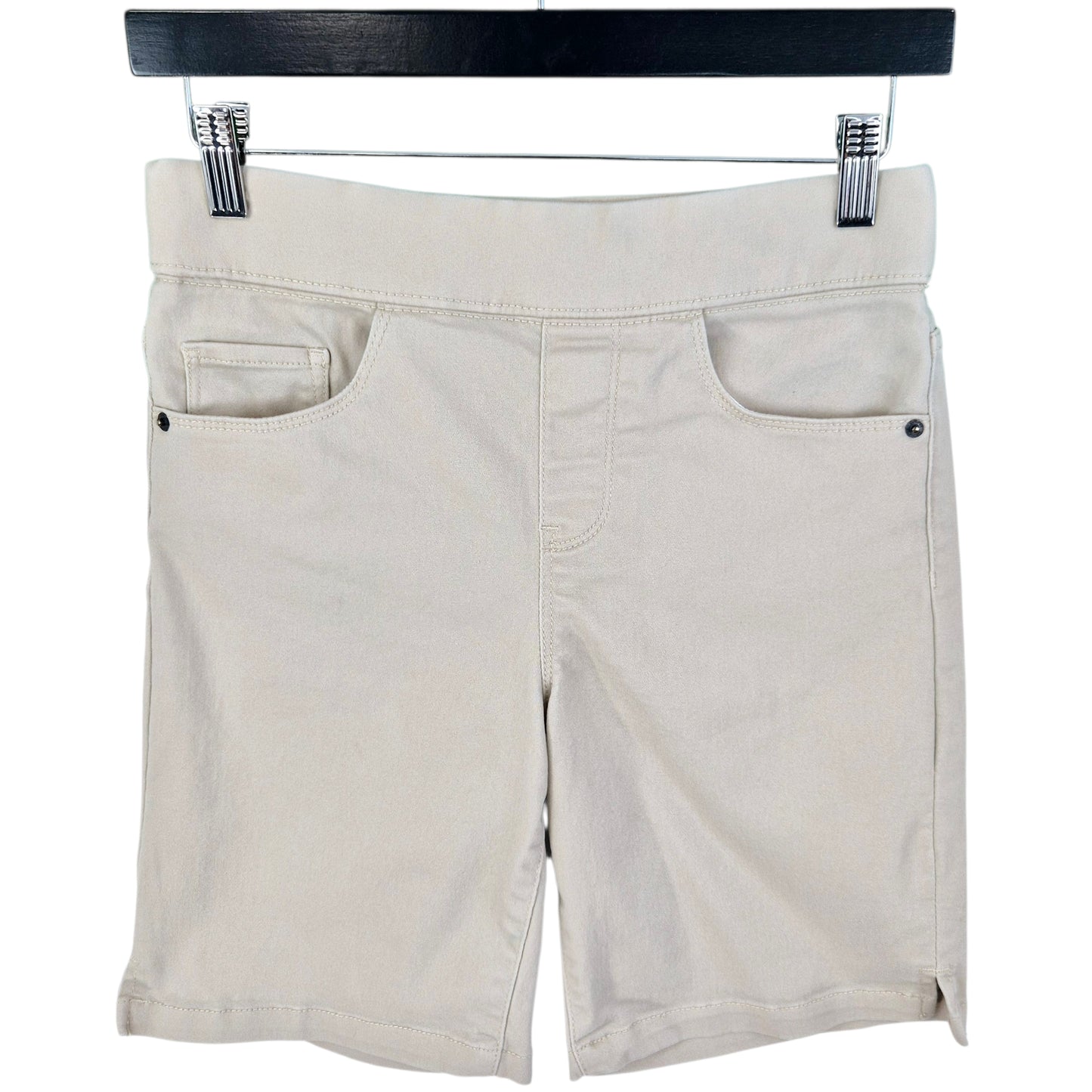 DKNY Womens Light Brown Stretchy Chino Shorts W27