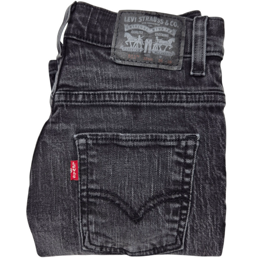 Vintage Levis 511 Jeans Womens Dark Grey Denim W26