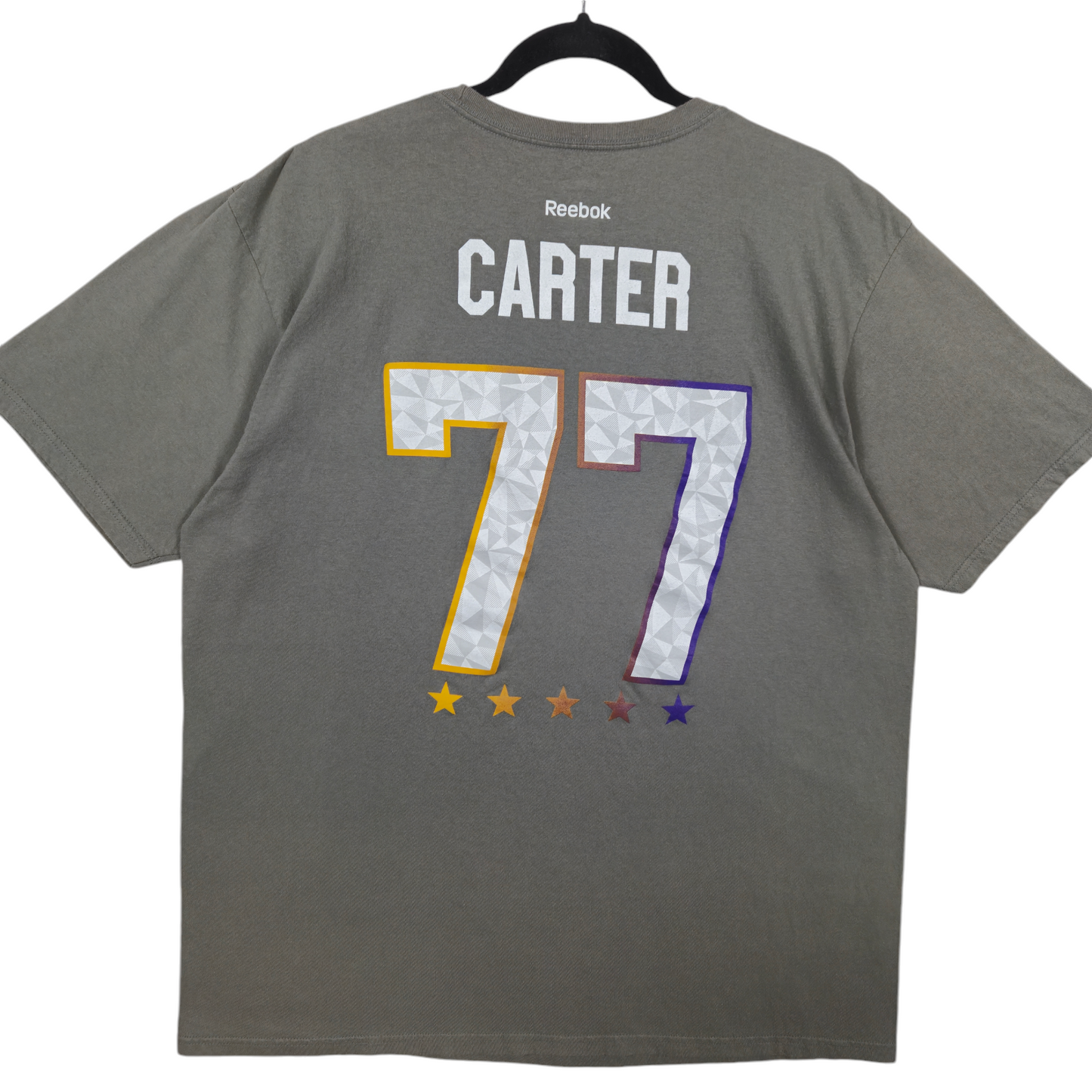 Reebok NHL 2017 LA All Star Grey Carter 77 Cotton Tee Shirt Size XL