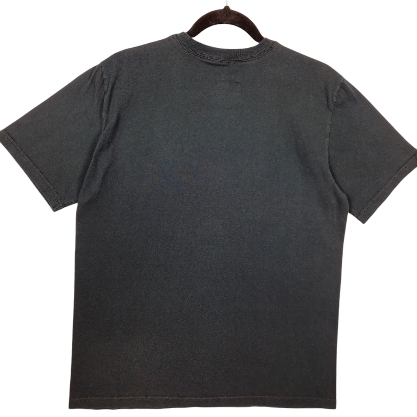 Nike Hughes Basketball Black Regular Fit Cotton Tee Shirt Size M