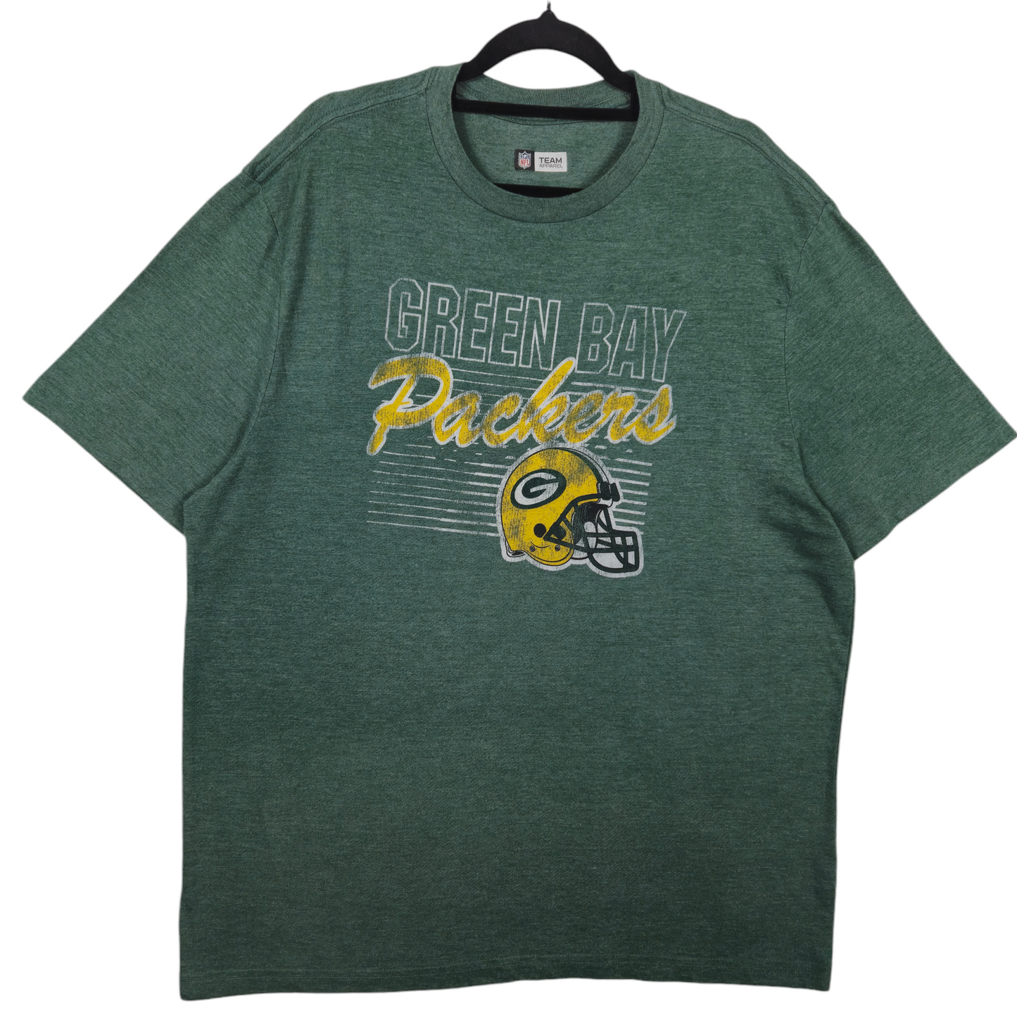 NFL Team Apparel Green Bay Packers Stretch Tee Shirt Size XL